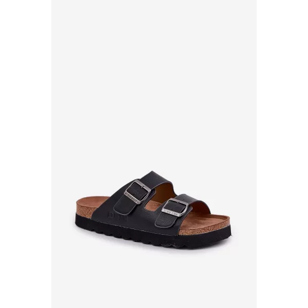  Pánske šľapky BIG STAR NN174531 BLACK Big Star Shoes 