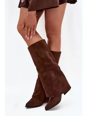 Dámske čižmy BOTO ZALIA 38567 BROWN