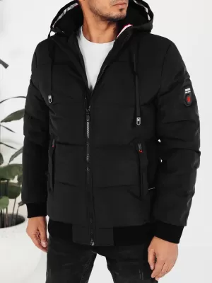 Pánska bunda DSTREET TX5087 ČIERNA