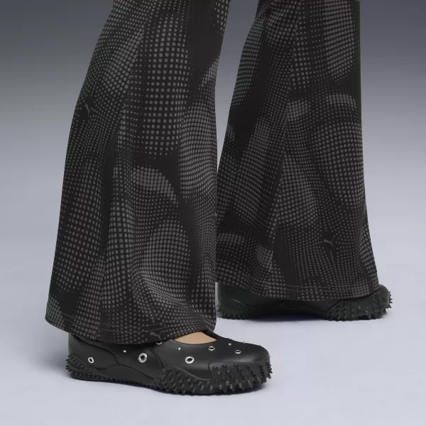  Dámske nohavice PUMA DARE TO FLARED PANTS 632147-01 PUMA ČIERNA 