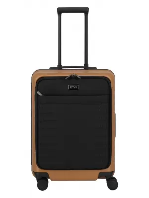 Palubný kufor TITAN Overseas S Front pocket KAŇONOVÝ BRONZ