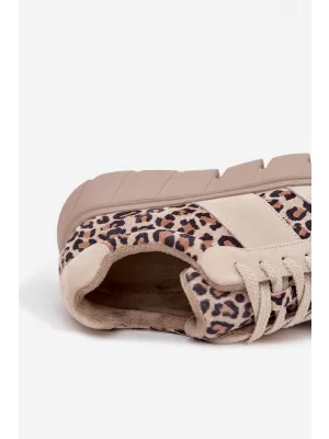 Dámske tenisky VINCEZA LEOPARDO BEIGE