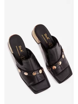 Dámske sandále D&A CR61-3063 BLACK