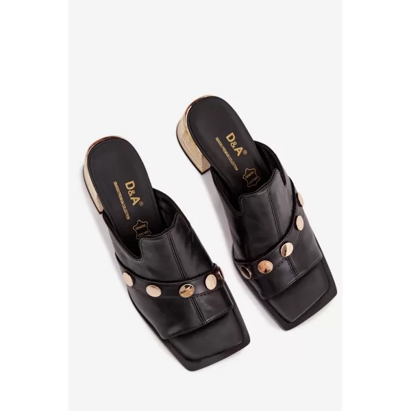  Dámske sandále D&A CR61-3063 BLACK 