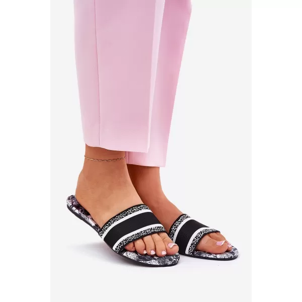  Dámske šľapky BOTO LEYSI 36380 BLACK 