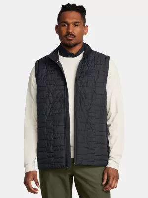 Pánska vesta UNDER ARMOUR DRIVE PRO INSULATED VEST 1385830-001 ČIERNA