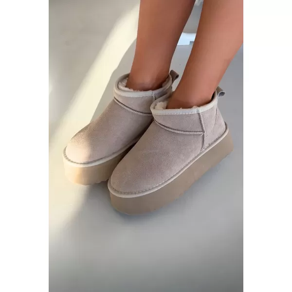  Dámske snehule BOTO MAIRENE 41122 BEIGE 