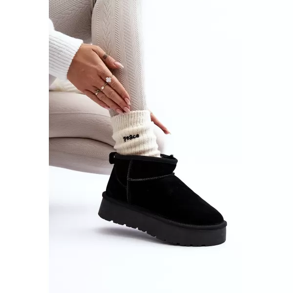  Dámske snehule BOTO NUCCA 23662 BLACK 