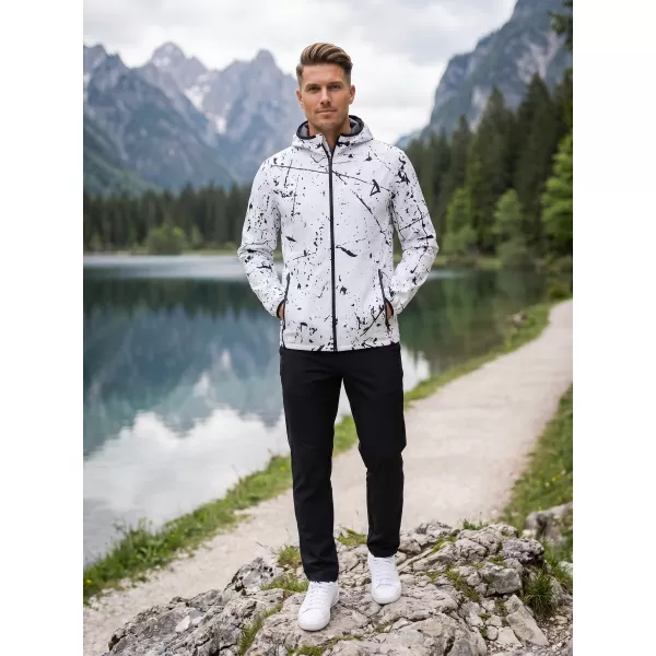  Pánska softshellová bunda premium ALTISPORT VOJ/ALM034JACK01 BIELA 