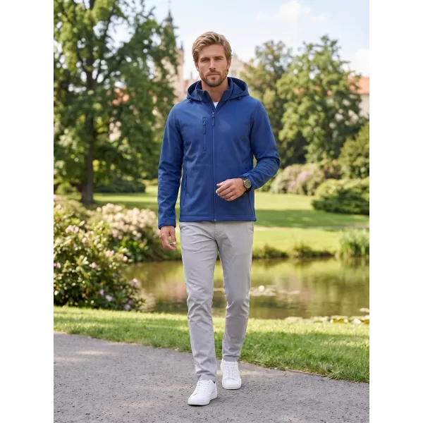  Pánska softshellová bunda ALTISPORT NoPrint NP/ALM845 KRÁĽOVSKY MODRÁ 