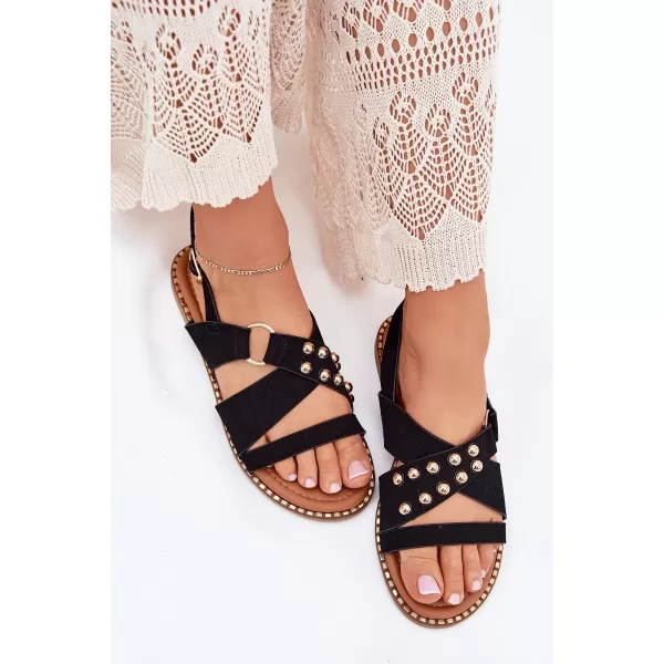  Dámske sandále BOTO ZANIRA 38208 BLACK 