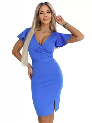 Dámske šaty NUMOCO 479-12 KRÁĽOVSKY MODRÁ