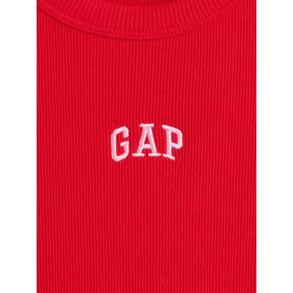  Detské šaty GAP LOGO TANK DRESS 780543-02 TOMATO SAUCE 