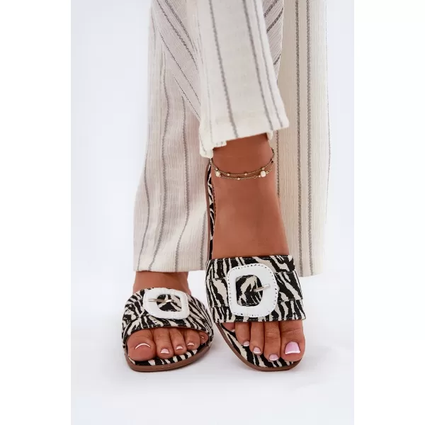  Dámske šľapky BOTO CLARIOLA 37410 WHITE 