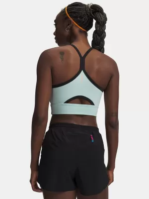 Dámske tielko UNDER ARMOUR UA VELOCITI ELITE CROP TANK 6009499-703 ZELENÁ