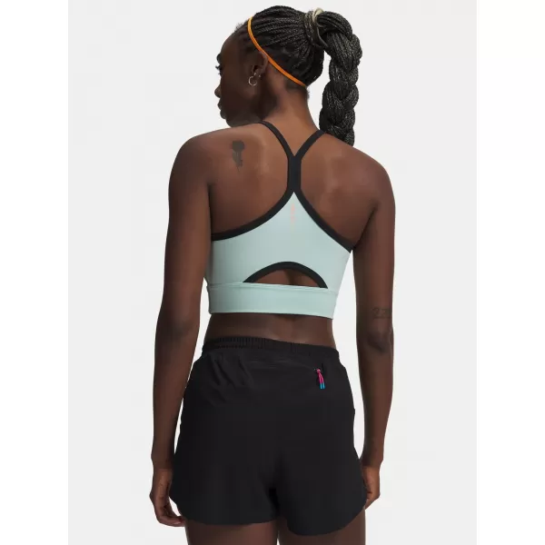  Dámske tielko UNDER ARMOUR UA VELOCITI ELITE CROP TANK 6009499-703 ZELENÁ 