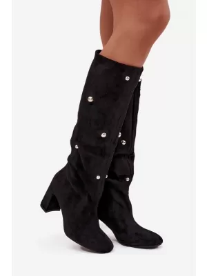 Dámske čižmy BOTO LUCINDA 40117 BLACK