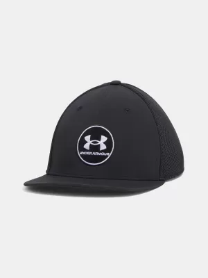 Pánska čiapka UNDER ARMOUR M DRIVE MID STR 1389887-001 ČIERNA