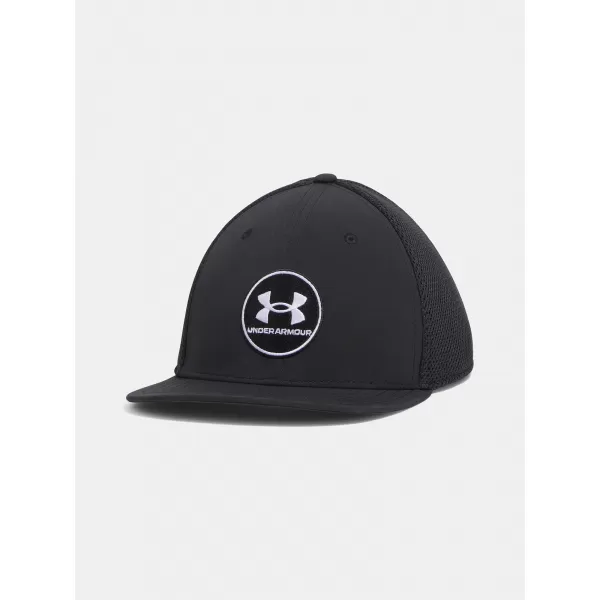  Pánska čiapka UNDER ARMOUR M DRIVE MID STR 1389887-001 ČIERNA 