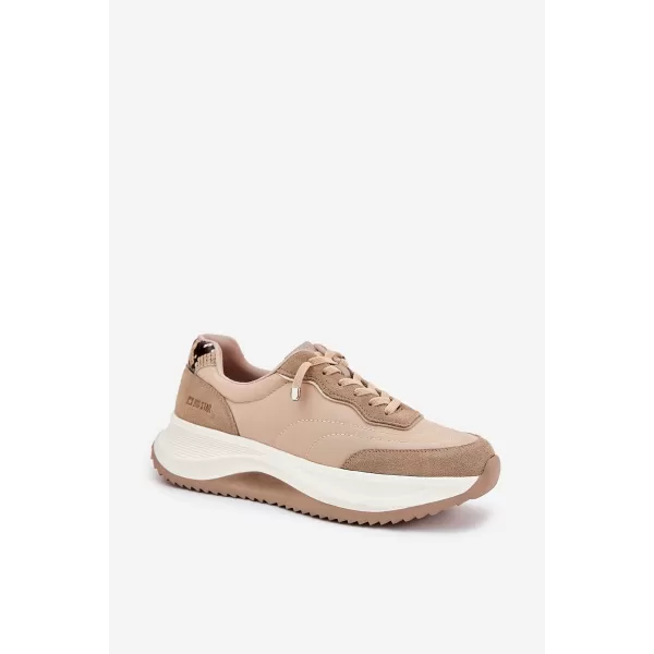  Dámske tenisky BIG STAR RR274A345 BEIGE Big Star Shoes 