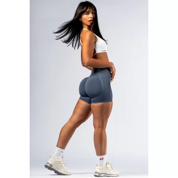  Push-up šortky s vysokým pásom POWER 893 GREY Nebbia 