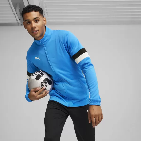  Pánska tepláková súprava PUMA TEAMRISE TRACKSUIT 658653_02 IGNITE BLUE/ IGNITE BLUE/PUMA BLACK 