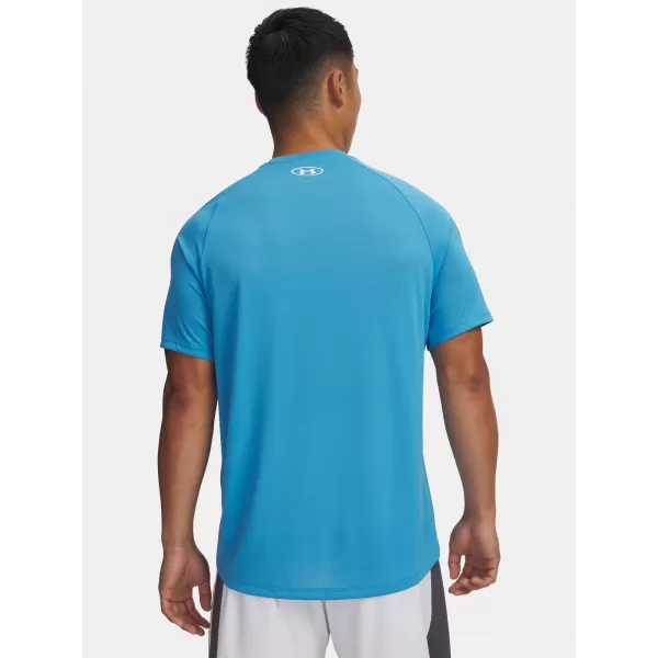  Pánske tričko UNDER ARMOUR UA TECH 2.0 SS TEE MODRÁ 
