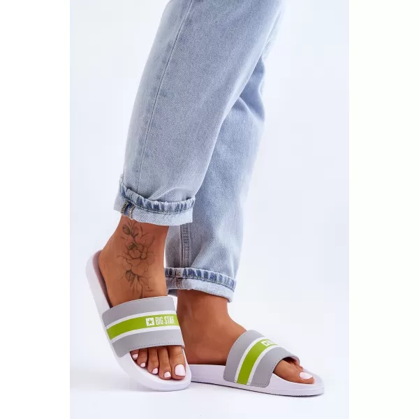  Dámske šľapky BIG STAR JJ274647 GREY Big Star Shoes 