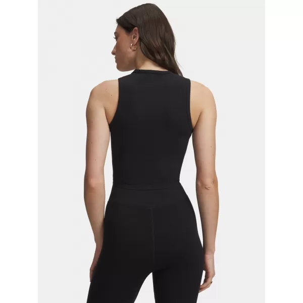 Dámske tielko UNDER ARMOUR SEAMLESS COTTON HAND TANK 6011132-008 ČIERNA 