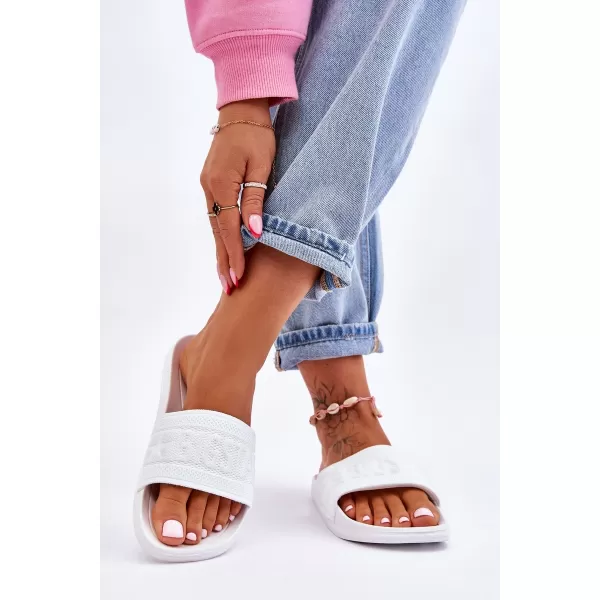  Dámske šľapky BIG STAR LL274A159 WHITE Big Star Shoes 