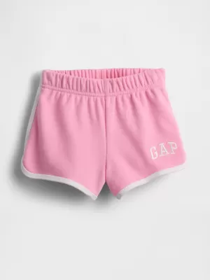 Detské kraťasy GAP LOGO SWEATSHORTS 778415-01 MAY PINK