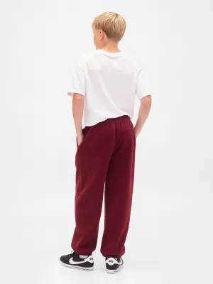 Detské tepláky GAP LOGO SWEATPANTS 813872-04 RED DELICIOUS