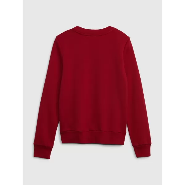  Detská mikina GAP SWEATSHIRT 831199-02 MODERN RED 