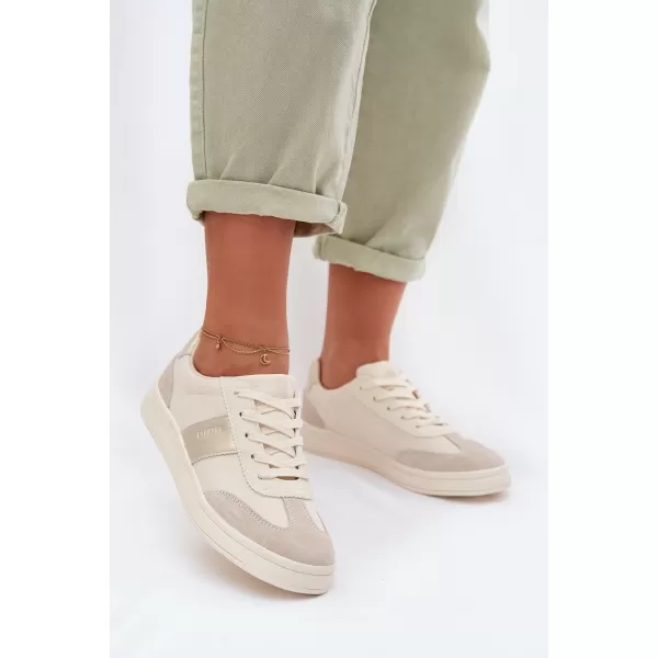  Dámske tenisky BIG STAR TT274155 BEIGE Big Star Shoes 