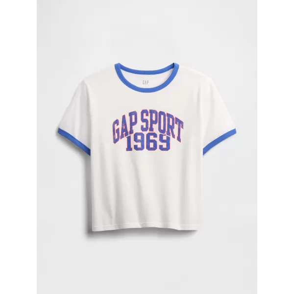  Dámske tričko GAP LOGO TEE 781556-01 NEW OFF WHITE 