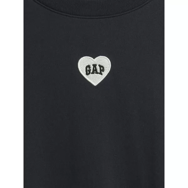  Dámska mikina GAP CREW CROP SWEATSHIRT 852831-01 MOONLESS NIGHT 