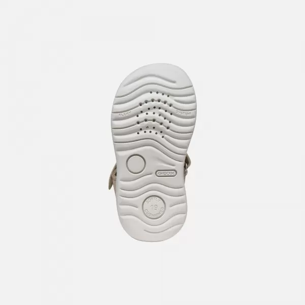  Dievčatá prvé kroky GEOX SANDAL MACCHIA B254WB007NFC8560 BÉŽOVÁ 