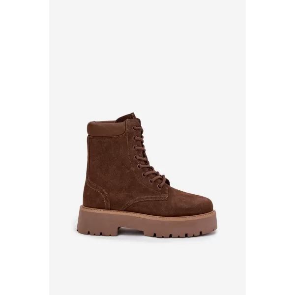  Dámske topánky BIG STAR SS274792 BROWN/BEIGE Big Star Shoes 