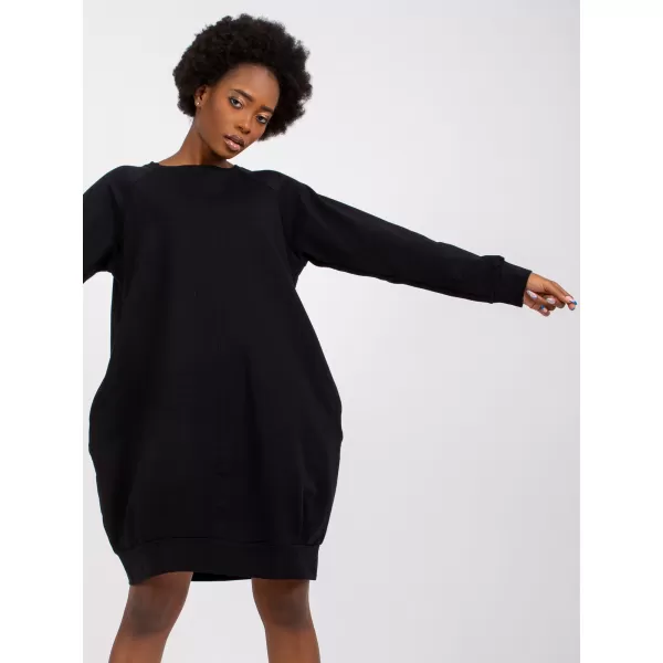 Dámske šaty BASIC FEEL GOOD RV-TU-5184.93P NOIRE 