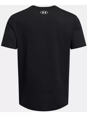 Pánske tričko UNDER ARMOUR GL FOUNDATION UPDATE SS 1382915-001 ČIERNA