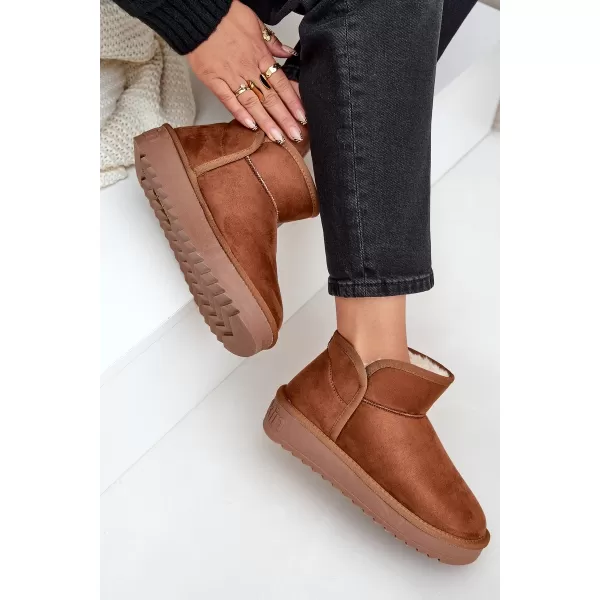  Dámske snehule D.FRANKLIN DFSH370010 TAN 