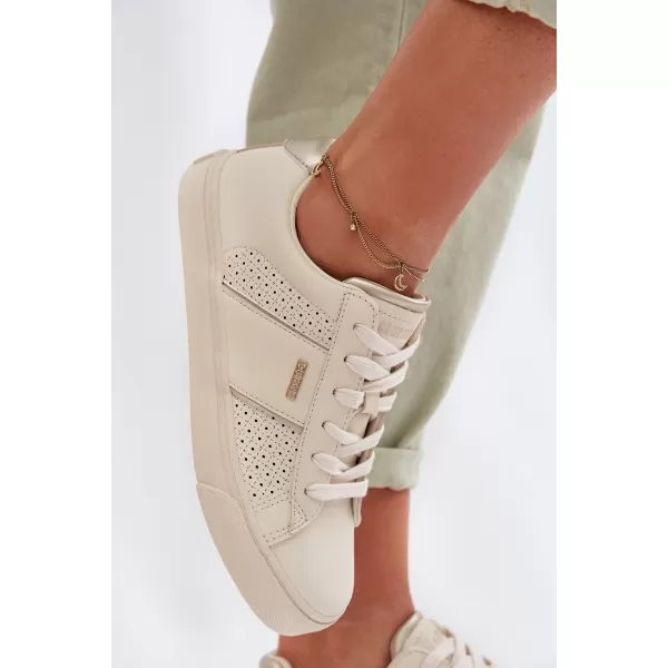  Dámske tenisky BIG STAR TT274292 BEIGE Big Star Shoes 