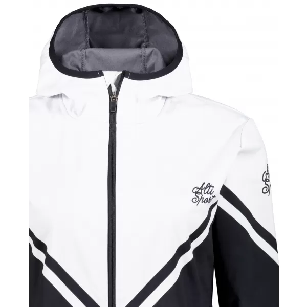  Dámska softshellová bunda premium ALTISPORT VOJ/ALW101JACK01 ČIERNOBIELA 