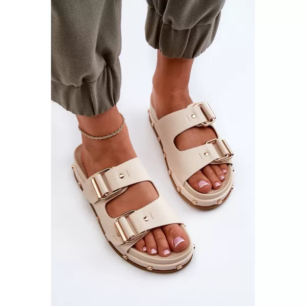  Dámske topánky BIG STAR NN274083 BEIGE Big Star Shoes 