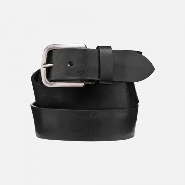  Pánsky opasok GEOX G012341 ČIERNA 