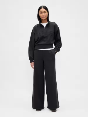 Dámske tepláky GAP WIDE LEG SWEATPANTS 852838-01 MOONLESS NIGHT