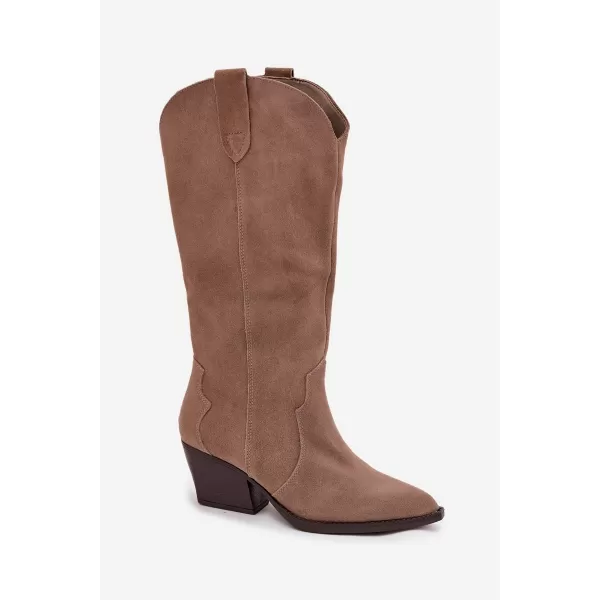  Dámske čižmy BOTO URSELLE 40126 KHAKI 