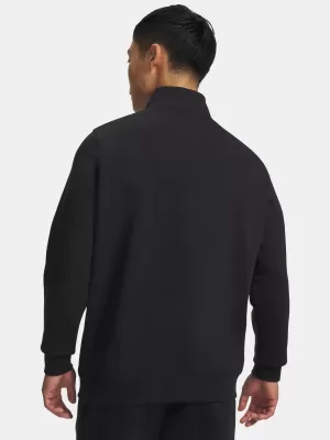 Pánska mikina UNDER ARMOUR ICON FLEECE 1/4 ZIP 6012710-001 ČIERNA