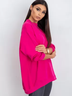 Dámska mikina BASIC FEEL GOOD RV-BL-5185.79P FUCHSIA