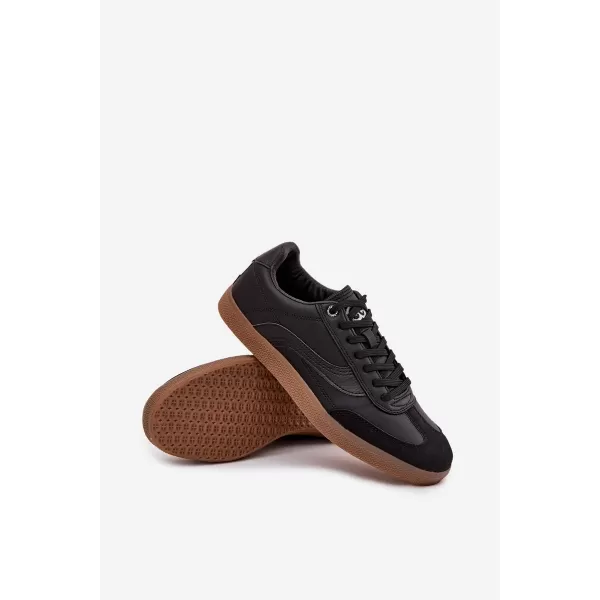  Pánske tenisky LEE LIAN 50253045 BLACK 